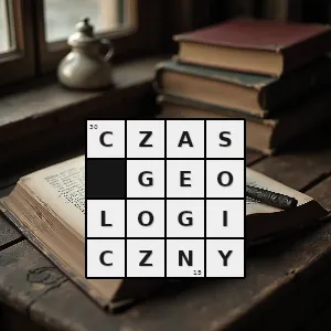 Hasło krzyżówkowe czas mierzony dzięki uwzględnieniu ruchów skałotwórczych czasu ich trwania oraz kolejności - czas geologiczny – rozwiązanie, synonimy, podpowiedzi i definicje krzyżówkowe